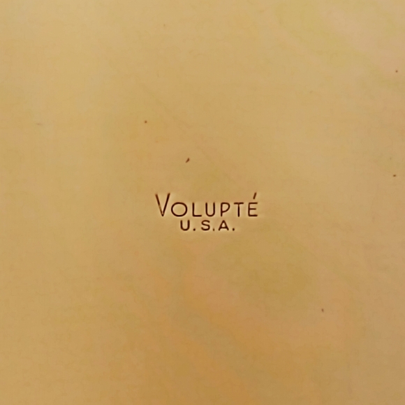 Vintage Gold Volupte Rhinestone Compact circa 1950's - Picture 6 of 10